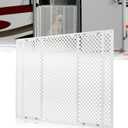 Aluminum Alloy RV Entry Screen Door Grille Adjusts from 22"- 31.5", Adjustable RV Door Screen Protector, White