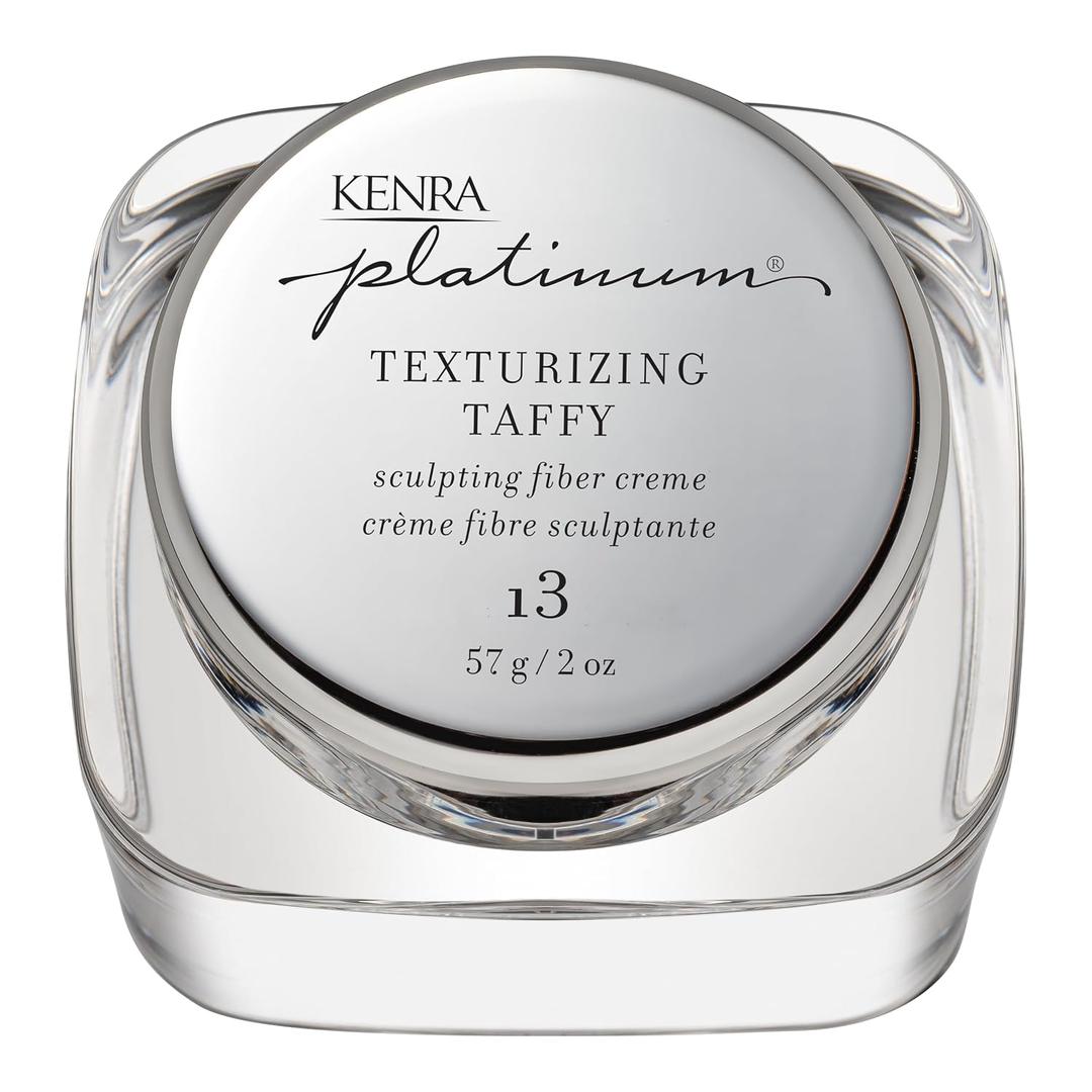 2 x Kenra Platinum Texturizing Taffy 13 | Styling Fiber Crme | Medium Hold | Defines, Details, & Smooths Styles | Superior Control for Sculpting Short & Long Hairstyles | All Hair Types