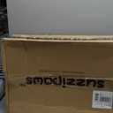 Enclosed Stainless Steel Cat Litter Box with Lid Extra Large Litter Box for Big Cats XL Metal Litter Pan Tray with High Wall Sides Enclosure, Non-Sticky, Anti-Leakage, Easy Cleaning (6" Deep Light Grey)