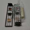 Wall Sconce Candle Holder Metal Wall Decorations for Living Room, Bathroom, Dining Room, Set of 2
