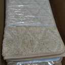 DEXDE Stair Treads for Wooden Steps Bullnose Carpet Indoor, 14 Pc Beige