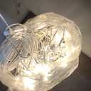 Outdoor Lights String Patio Outside - 100ft 30M LED Waterproof Light - Hanging Lighting ST38 Shatterproof Edison Bulb Deck Backyard Gazebo Balcony Party Bistro Cafe Pergola Garden Yard Porch Dimmable