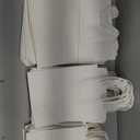 qiqee 100-Packs White Paper Gift Bags with Handles Assorted Sizes(33pcs Large 13", 33pcs Medium 11", 34pcs Small 8")