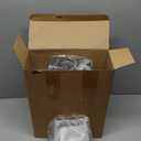 Jetec 150 Pack Charcuterie Boxes with Clear Lids and Rope 4 Inches Cake Disposable Square Dessert Food Box Containers with Lids for Bakery Macaron Cookies Strawberries Fruits Display (Black)