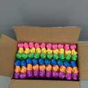 OCHIDO 60 Pcs Bubble Wand in 6 Colors, Bubble Wands Bulk for Kids Party Favors, Bubbles Party Favors for Summer Toys Gift, Indoor Outdoor Activity, Birthday Party, Wedding, Goodie Bags Stuffers