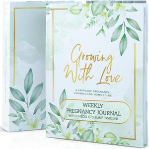 Pregnancy Journal For First Time Moms 2026 Baby Journal, Customize Pregnancy Book With Weekly Prompts, Memory Pages, Keepsake Planner For Expecting Mothers
