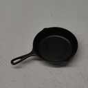 Lodge 8 Inch Cast Iron Pre-Seasoned Skillet  Signature Teardrop Handle - Use in the Oven, on the Stove, on the Grill, or Over a Campfire, Black
