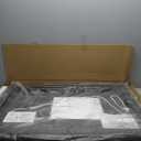 40x24 LED Bathroom Mirror - Black Aluminum Framed, Front and Backlit, Anti-Fog, Stepless Dimmable Lighted, 3 Colors Smart Vanity Mirror (Horizontal/Vertical)