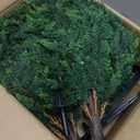 Artificial Cedar Topiary Ball Tree with Ground Spike, Set of 4 UV Resistant Artificial Bushes for Outdoors Faux Shrubs, Weatherproof Fake Round Cypress Ball Bushes Plant for Front Porch