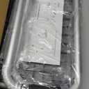 HBTower Aluminum Step Stool with Handle for Elderly, Lightweight Step Stools for Adults Seniors with Non-Slip Rubber Feet, Stepping Stools for Bedroom Kitchen Bathroom, Bed Steps for High Beds