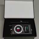 Hidden Camera Detectors, Anti Spy Camera Finder, GPS Tracker Detector, Hidden Devices Detector for Airbnb, Hotels, Bathroom, Home, Office (Black)