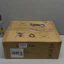 Ohniyou Ceiling Fans with Lights, 52'' Low Profile Ceiling Fan with Light and Remote/APP Control, Modern Flush Mount Ceiling Fan for Indoor Bedroom Living Room, Dimmable, Qiuet DC Motor, Black