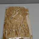 Senjie 24Pcs Christmas Velvet Bows for Tree, Vintage Ribbon Bows Ornaments for Garland Wreath Gift Wrapping Treat Bag Bakery Candy Bags DIY Crafts Holiday Decor (Khaki, 5" x 7", Width of 1")