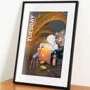 Poster Photo Picture Frame Gold Black Silver Aluminum 40x50cm 30x40cm A4 Painting Interior Wall Decoration Frame For Living Room (Black Frame,A4)