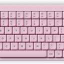 Nuphy Node75 Wireless Mechanical Keyboard, 75% Hot Swappable Custom Low Profile Keyboard, 84 Keys Computer Gaming Keyboards, Supports Touch Gestures, PBT Keycaps, RGB Backlit, Bluetooth/2.4GHz/USB-C (Blush Nano Switch)