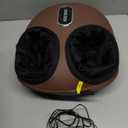 Nekteck Shiatsu Foot Massager Machine with Heat, 2026 Upgraded Air Compression Deep Kneading Therapy Feet Massager, Improve Blood Circulation and Foot Wellness, Massage Tools FSA Eligible HSA Eligible (Regular, Brown)