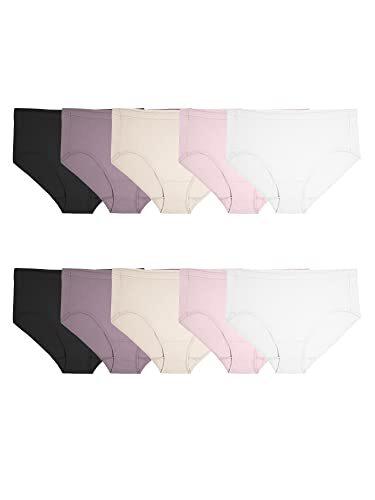 Women's Eversoft Cotton Underwear Multipacks, 12 Pack Size 5