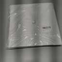 2 x FtyFty Unisex Adult Matte Graduation Cap with Tassel Year Charm (White)