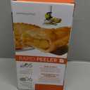 Electric Potato Peeler with 23 Replacement Blades Rotato Express Stainless Steel Automatic Rotating Fruits Fruit Potato Peeler Vegetables Cutter Apple Paring Machine Kitchen Peeling Tool (Black)