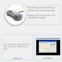 KIWITATA 2X Classic SNES USB Controller for PC Gamings, Retro SNES Wired USB Game Emulator Controller for Windows XP 7 8 11 Mac Raspberry Pi