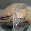 YIHOUSE Memory Foam Bathroom Rug Sets 3 Piece, Ultra Absorbent Bath Mat for Bathroom - Non-Slip Machine Washable & Dry Quickly, 3 Piece Bathroom Mat Set, Beige (1'8" x 2'8")