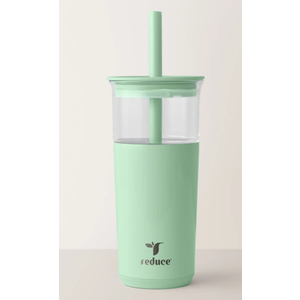 REDUCE 20 oz Aspen Glass Tumbler Matcha Teal