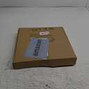 Handmade 12 Inch Decorative Tray, Small Beaded Tray Coffee Table Decor, Warm Brown Round Wooden Tray for Coffee Table, Dining Room Table Entryway and Living Room Table