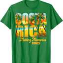 Costa Rica 2025 Making Memories Matching Family Vacation T-Shirt (M, Green)