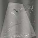 UBICON Premium Cotton Blend Round Tablecloth - Durable, Wrinkle-Resistant, Shape-Retaining - Versatile & Elegant for Any Occasion (White)