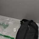 WATERFLY Crossbody Sling Backpack Sling Bag Travel Hiking Chest Bag Daypack (Black)