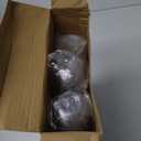 Baderke 100 Pcs Plastic Cups with Sip Lids Round Bottom Disposable Plastic Coffee Cups with Lids Clear Straw less Crystal Mugs for Iced Coffee Smoothie Cold Beverage Party Catering Supplies (16 oz)