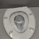 Jool Baby Quick Flip Toilet Seat with Built-in Potty & Splash Guard for Toddler Training, Slow Close (Elongated)