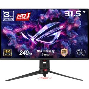 ASUS ROG PG32UCDMR 32 Inch 4K 240Hz OLED Gaming Monitor QD-OLED