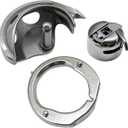 Fbshicung 3pcs/Set Bobbin Case & Hook & Race Replacement for Kenmore Brand Front Load Zigzag 148 & 158 Series Sewing Machine