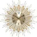 Wall Clocks Light Luxury Creative Clock Fashion Wall Clock Living Room Home Wall Clock Wall Hanging Clock Office Wall Clock(Small)