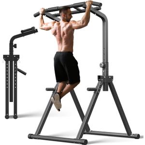 ZENOVA Pull Up Bar, Multi-Function Pull Up Dip Bar Station, Home Gym Workout Strength Training Equipment for Men Women Muscle Building