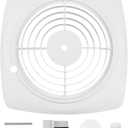 Upgrade 97011790 S97011790 Grille Compatible with Nutone Broan Wall Fans Part 509S-A 509S-B Through Wall Fan 503 505 507 509s Ventilation Fan (Replacement Old Style) 2-Year Qa