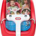 2-in-1 Snug 'n Secure Swing - Red with White Bar, Ages 9 Months to 4 Years