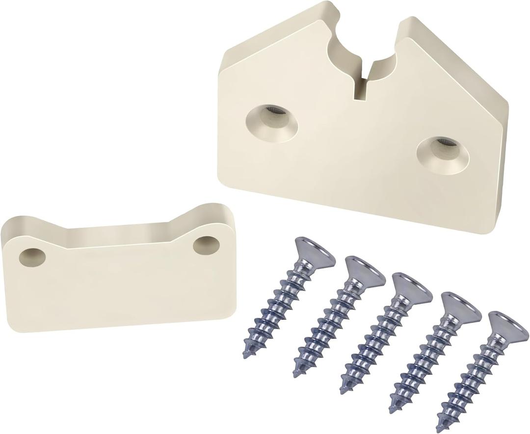 Heavy Duty Nylon Construction Sun Visor Repair Kit (Beige) Compatible with Dodge RAM 1500 Trucks 2019 2020 2021 2022 2023 2024 (2set)