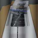 Espresso Machine, 20 Bar Pump Temperature Control, Compact Espresso Maker with Steam Milk Frother, Professional Coffee Makers for Home, Cappuccino Latte Machine, Gifts for Coffee Lover (Black)