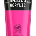 Liquitex BASICS Acrylic Paint, 118ml (4-oz) Tube, Fluorescent Pink