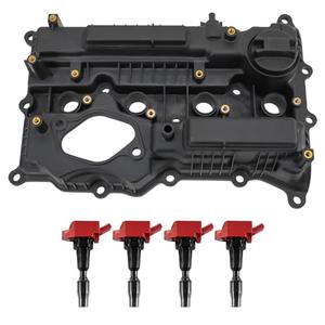 TRQ Ignition Kit Ignition Coil Valve Cover Compatible with 2019-2020 Hyundai Santa Fe 2017-2018 Santa Fe Sport 2015-2019 Sonata 2016-2020 Kia Optima Sorento