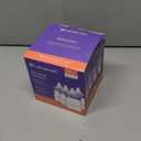 Lansinoh Anti-Colic Baby Bottles, BPA-Free Plastic, 5 Ounces, 4 Count, Extra Slow Flow Nipples (Size XS), Breastfeeding Bottle with NaturalWave Design