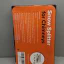 Snow Splitter for Chimneys. Lifetime Protection for 6-8" Wood Stove Chimneys.for Protection Stack Pipes and Chimneys