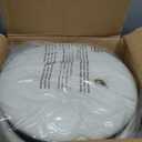 Vanity Chair with Wheels Adjustable Vanity Stool with Storage Swivel Vanity Stool for Vanity Rolling Makeup Chair White (13.4 in White)