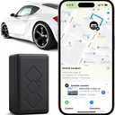 GPS Tracker for Vehicles, Mini Magnetic GPS Real Time Car Locator, 4G LTE GPS Tracking Device, Full Global Coverage Long Standby GSM SIM GPS Tracker for Vehicle, Car, Person Location.