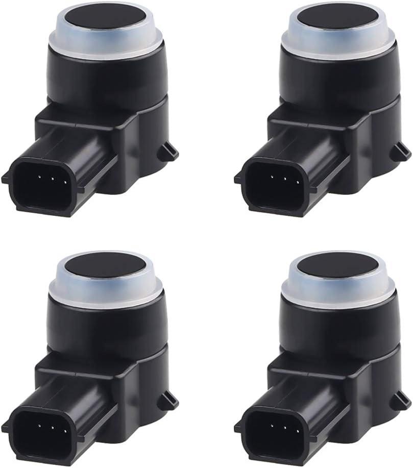 JDMON Compatible with 4Pcs Reverse Backup Parking Sensor Dodge Jeep Challenger, Charger, Ram 1500 Durango Grand Caravan Commander Grand Cherokee 1EW63AXRAA, 1EW63TZZAA
