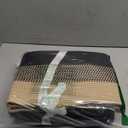 Degeyoyo Woven Storage Baskets, Baskets for Organizing, 3 Pack Woven Basket for Storage, Storage Baskets for Shelf, Towel, Toy, Book, Closet, Baby 15"10"9" (Black&Brown)