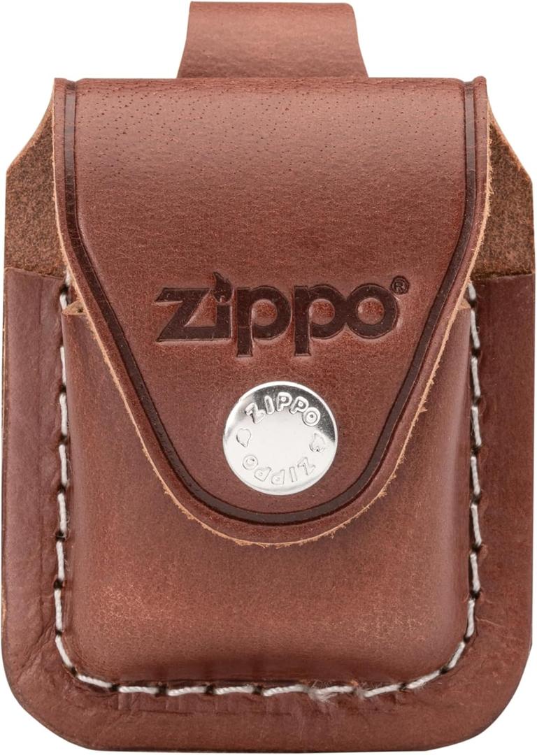 Zippo Brown Lighter Pouch with Loop