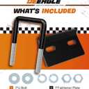 DEEAGLE Hitch Tightener Anti Rattle Stabilizer for 2.5" Trailer Hitches Reduce Movement On Hitch Mount Cargo Carrier Bike Rack Boat, RV Trailer Accessories